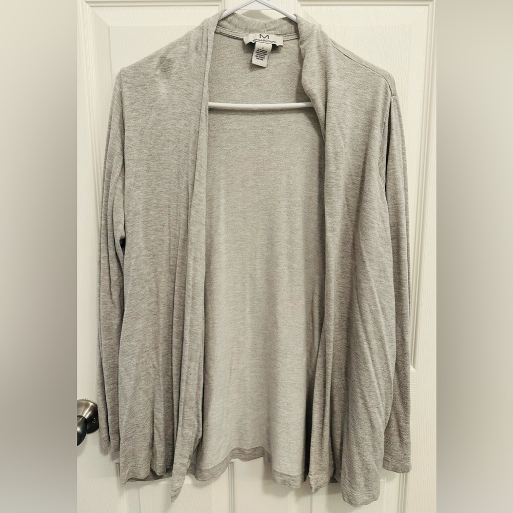Magaschoni Light Gray Women's Cardigan